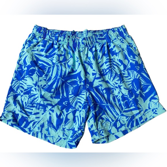 Columbia PFG Men's Blue Swim Trunks Size M - Picture 1 of 9